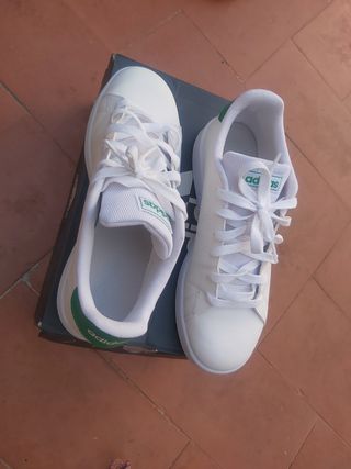 bambas adidas mujer talla 39 Nueva usada en casa