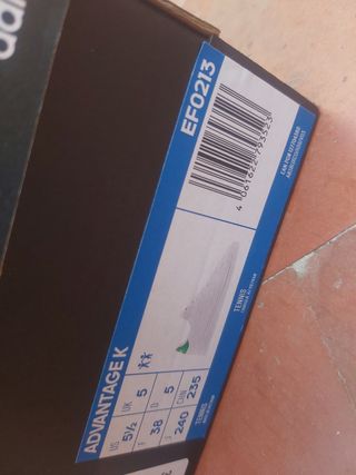 bambas adidas mujer talla 39 Nueva usada en casa