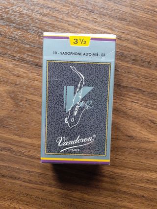 caja de cañas saxo alto n° 3,5