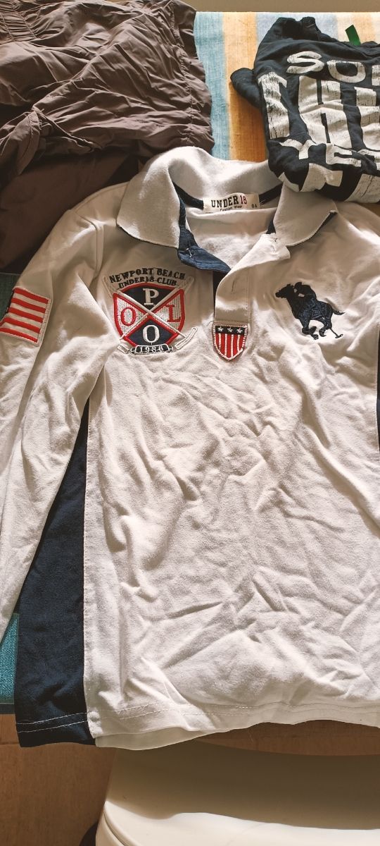 4 camisetas de manga larga niño