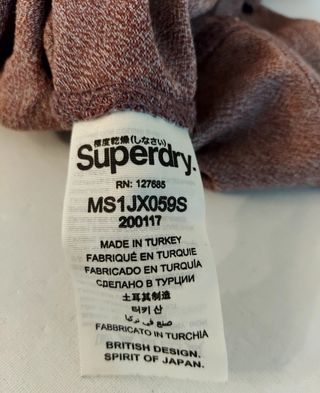 Maglia SuperDry Effetto Vintage Tg. M