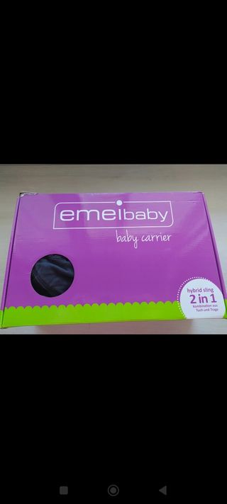 Mochila portabebe Emeibaby