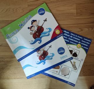 Siente la música 1, 2, 3, 4, 5 y 6 de Primaria