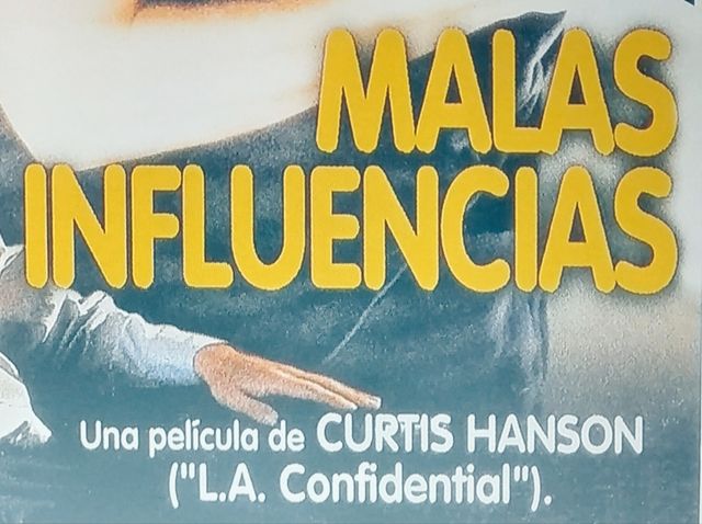 Película Malas Influencias VHS