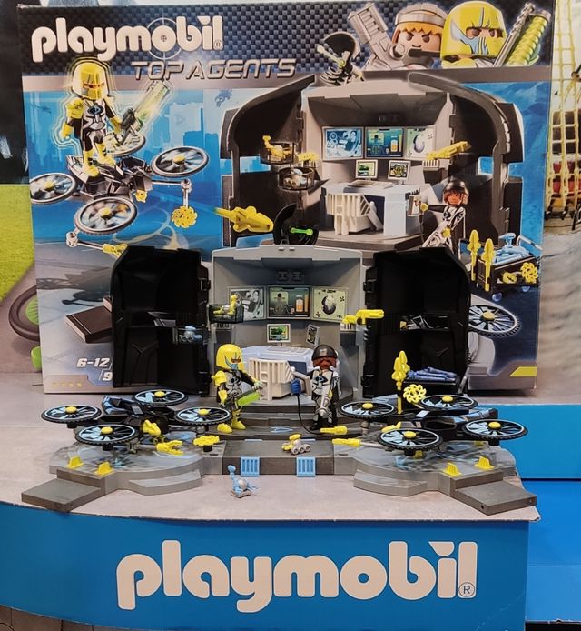 Playmobil 9250 Centro de mando del Dr. Drone