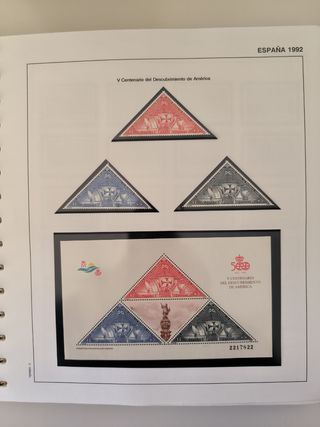 Colección de sellos nuevos de España