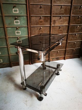 Mesa canarera años 70-80. auxuliar