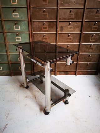 Mesa canarera años 70-80. auxuliar