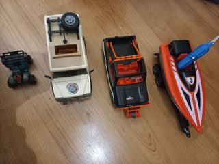 3 vehículos Playmobil