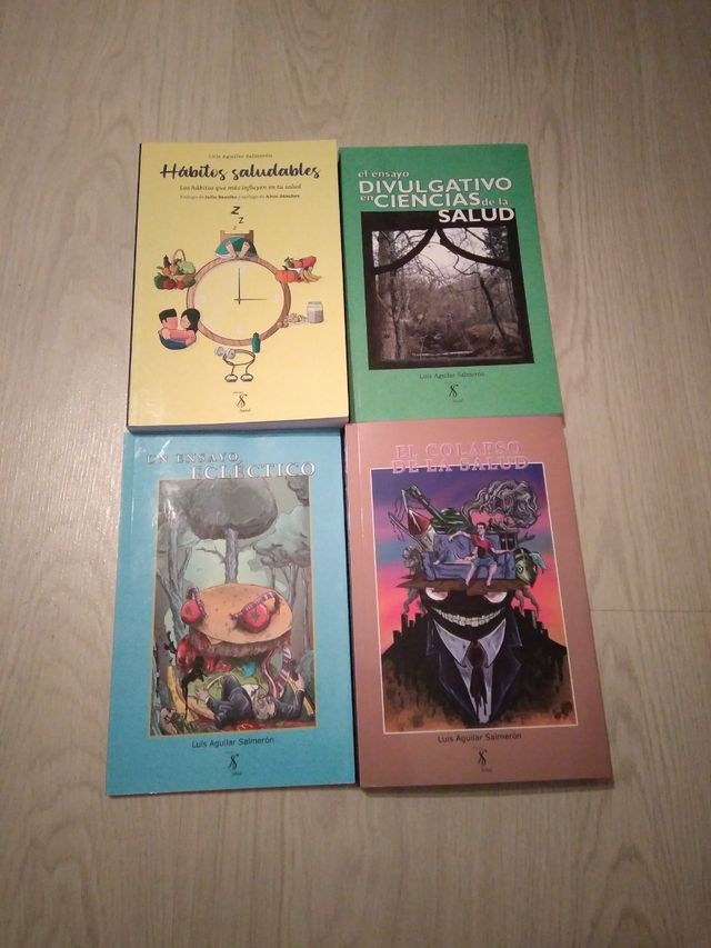 4 primeros título colección LAS Salud