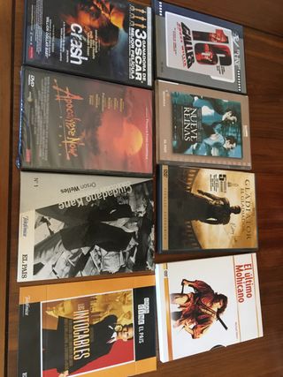 DVD di film di vari generi