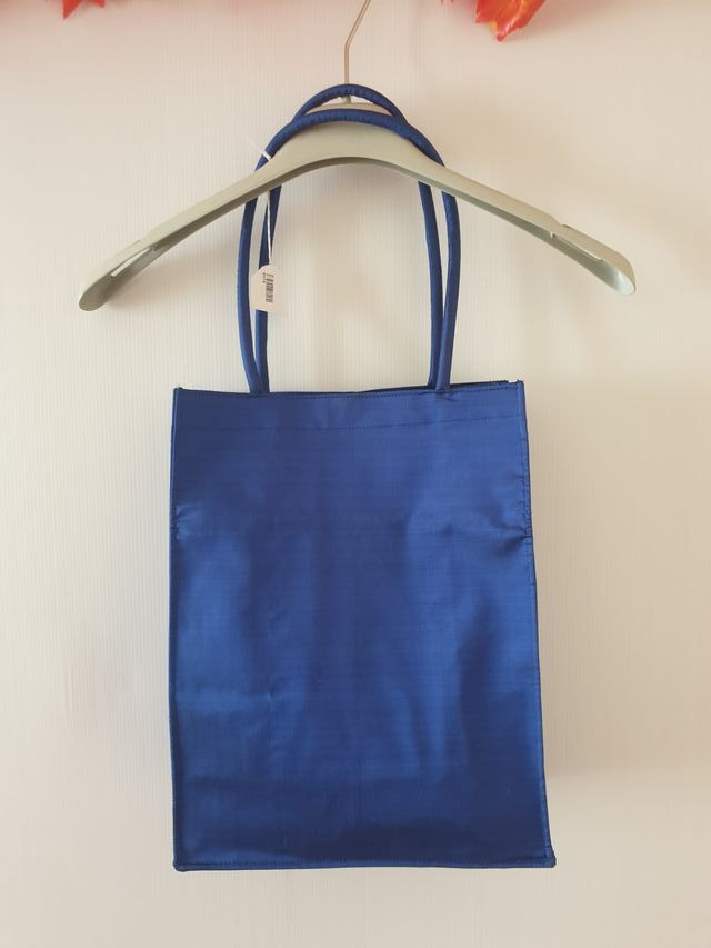 Borsa semirigida blu