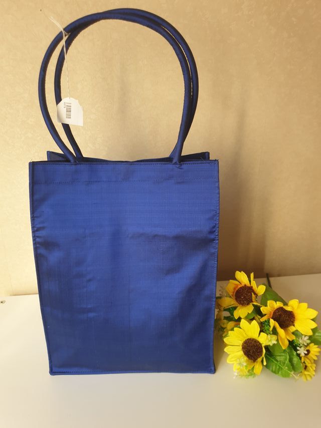 Borsa semirigida blu
