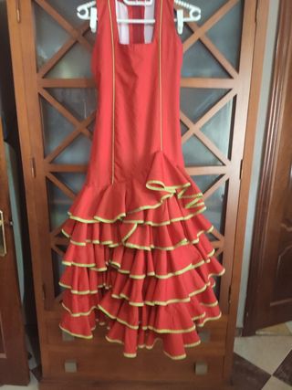 Traje flamenca niña