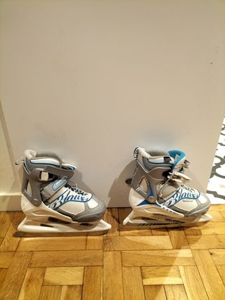 Patines de hielo extensibles