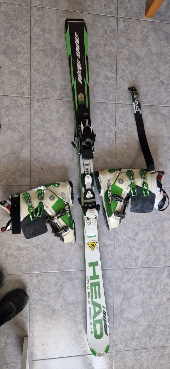 esquís y botas head