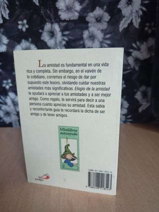 libro: ELOGIO DE LA AMISTAD