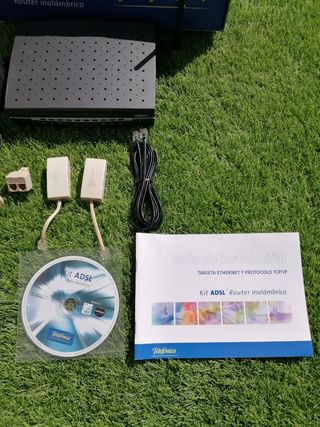 Kit ADSL router inalámbrico