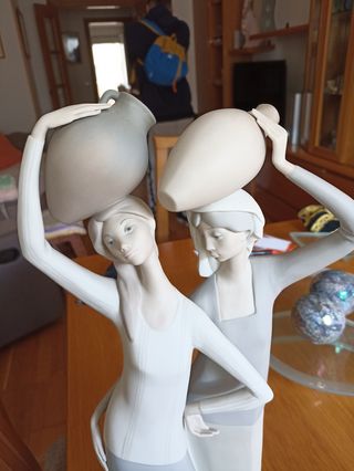 Lladró “Aguadoras” original (sello azul 1971–74)