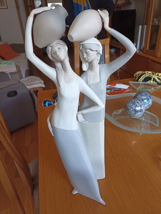 Lladró “Aguadoras” original (sello azul 1971–74)