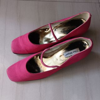 zapatos tacones   fucsia