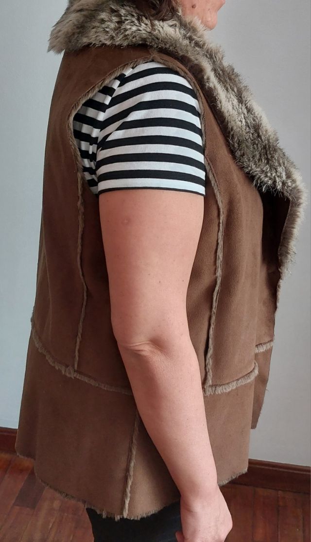 Chaleco jugosito y abrigoso