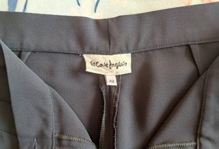 Traje fluido azul marino El Corte Inglés