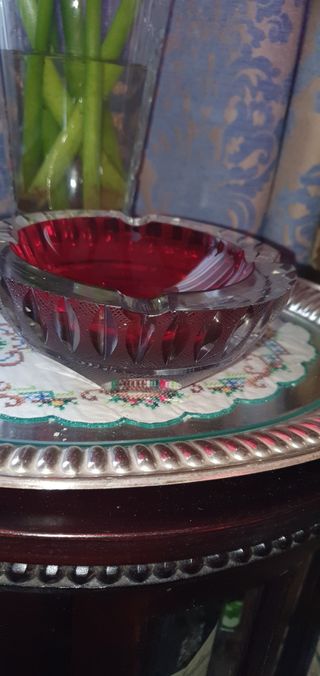 Cenicero cristal murano