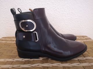 Botas de piel