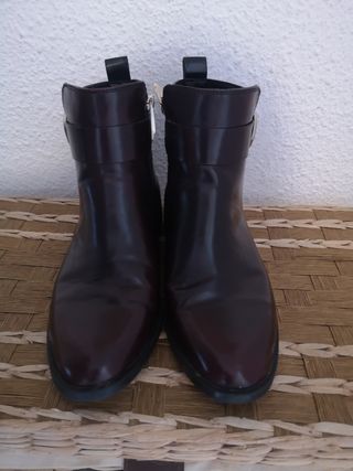 Botas de piel
