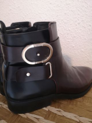 Botas de piel