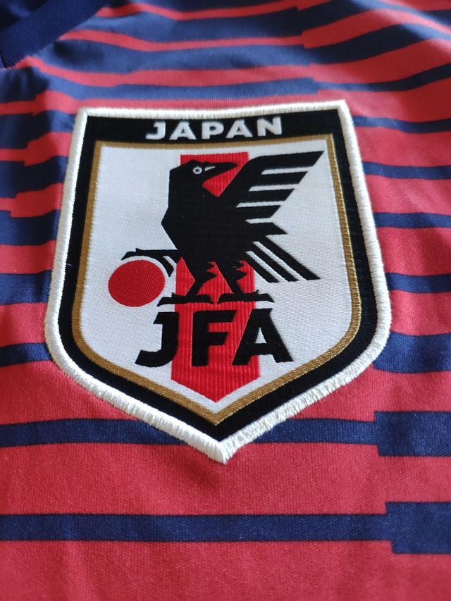 Camiseta oficial de Japón 2022 Calentamiento L. 
