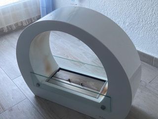 Chimenea de etanol de suelo con accesorios 