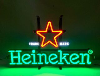 CARTEL LUMINOSO HEINEKEN / MEDIANO / AÑOS 90
