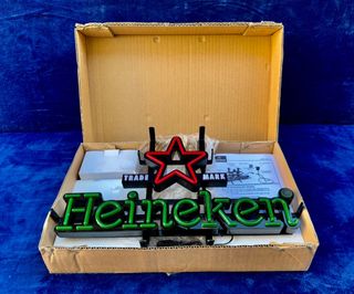 CARTEL LUMINOSO HEINEKEN / MEDIANO / AÑOS 90