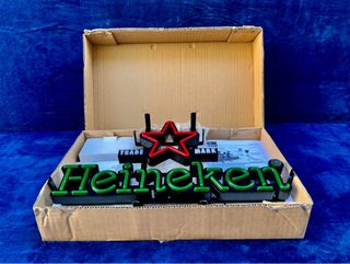 CARTEL LUMINOSO HEINEKEN / MEDIANO / AÑOS 90