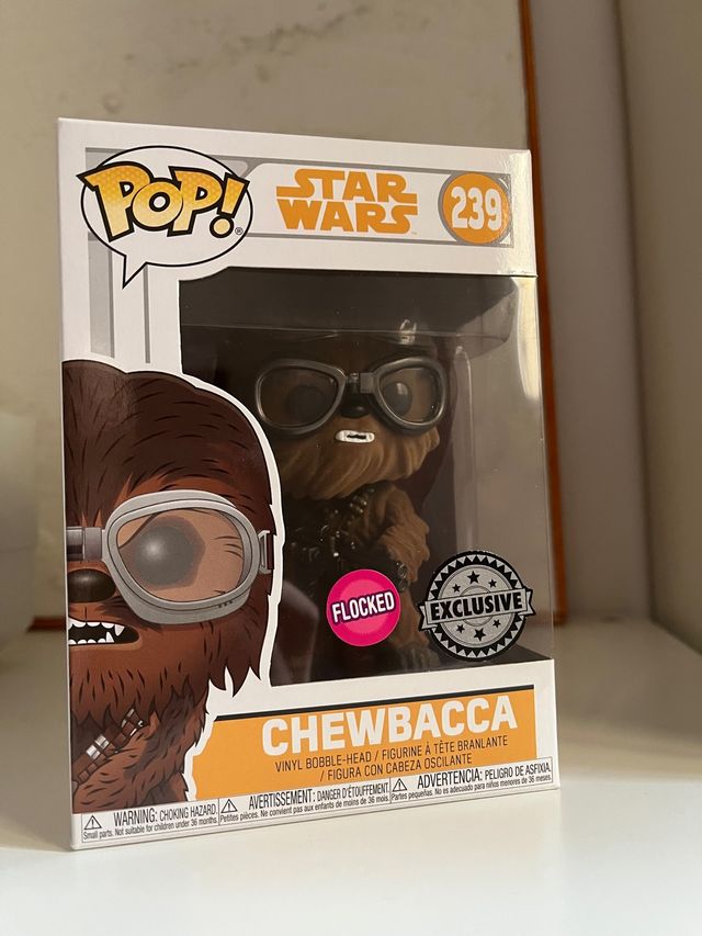 Funko Pop Chewbacca 239 Flocked