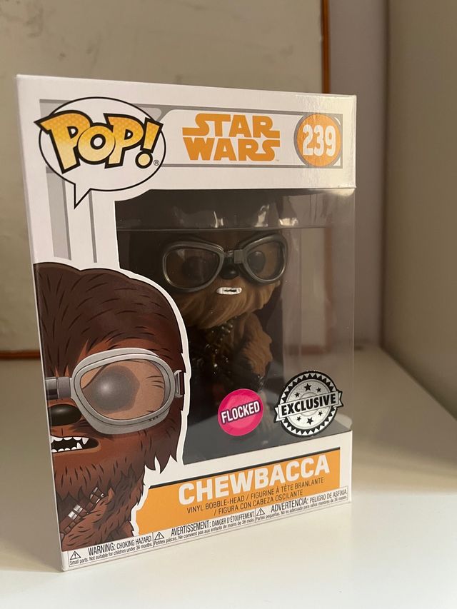 Funko Pop Chewbacca 239 Flocked