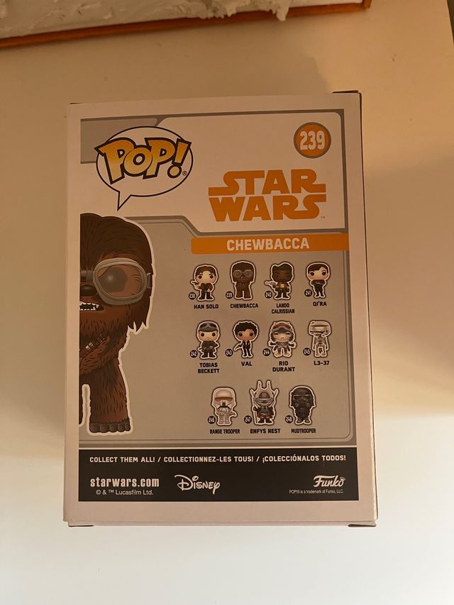 Funko Pop Chewbacca 239 Flocked