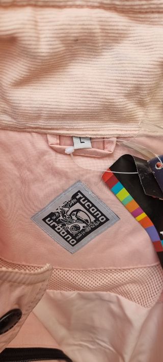 chaqueta moto tucano L  lmpermeable mujer