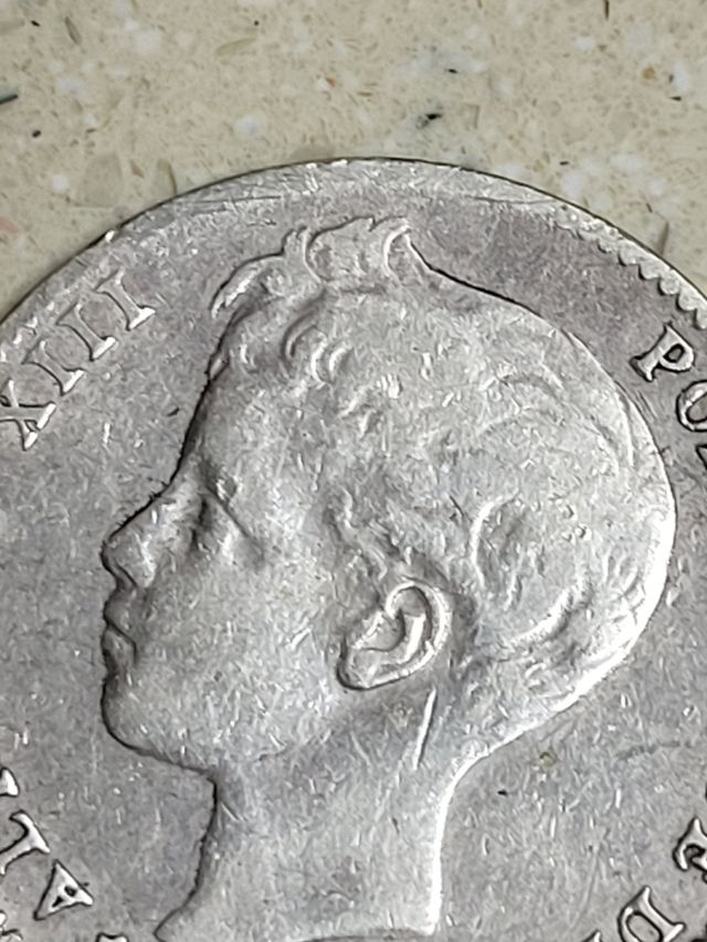 Moneda 1 Peseta. Año 1900. Plata