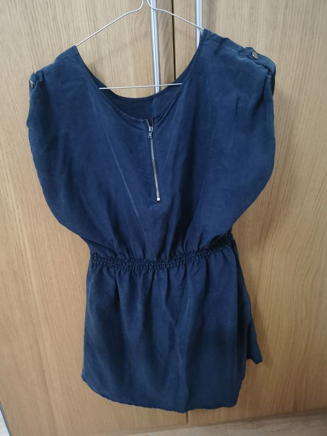 Vestido corto negro H&M