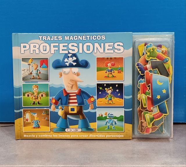 Libro trajes magnéticos Profesiones