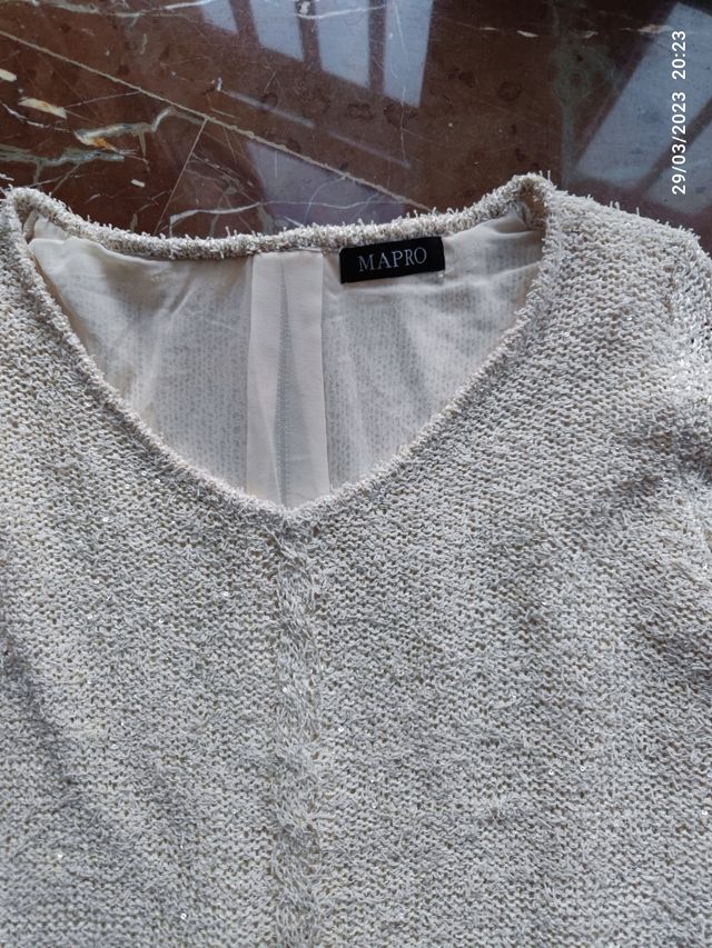 Jersey blusa talla S-M