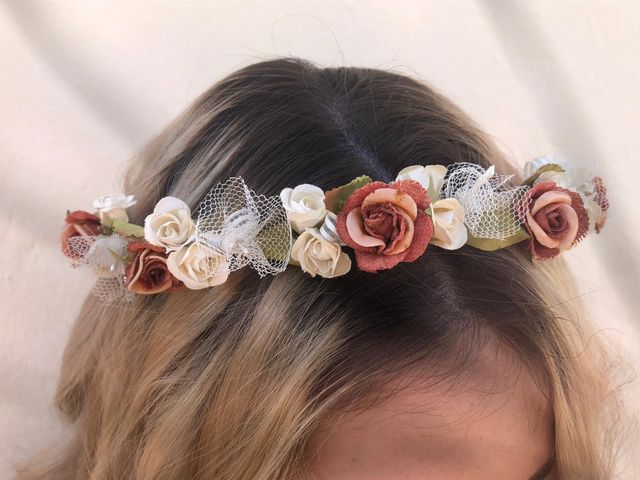 Diadema de flores