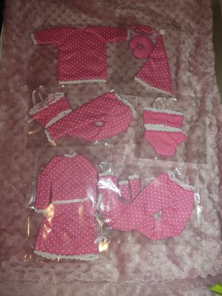 pijamas para Barbie/Dioramas  ,lote a estrenar