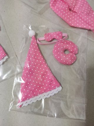 pijamas para Barbie/Dioramas  ,lote a estrenar