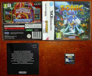 Sonic Colours, New Nintendo DS Lite DSi XL 3DS 2DS