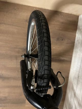 Bicicleta Bmx monty clásica con estribos