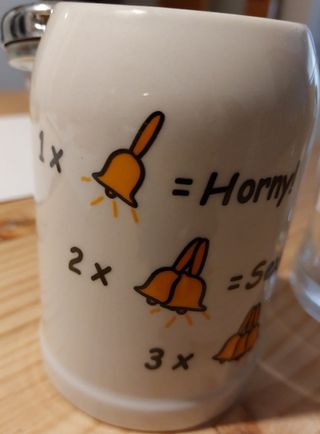 Lote de 5 jarras de cerveza